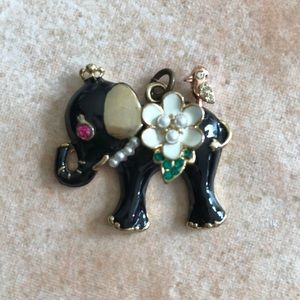 Betsey Johnson elephant charm